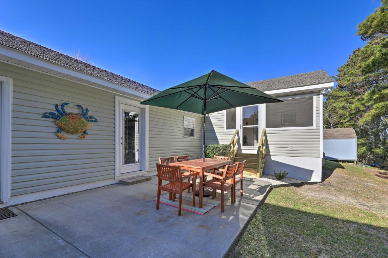 Beaufort Pad With Patio 3 Blocks To Waterfront! Dış mekan fotoğraf